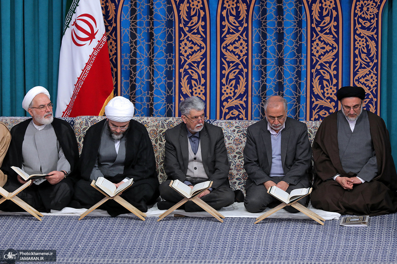 دیدار شرکت‌کنندگان در مسابقات بین‌المللی قرآن با رهبر معظم انقلاب