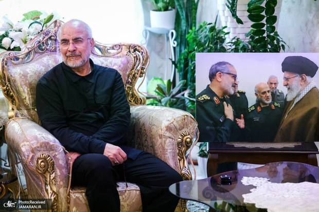 قالیباف در منزل شهید شادمانی: سپهبد «شادمانی» ۴۰ سال در مجاهدت جدی و اثرگذار بود/ حفظ انسجام ملی وظیفه عمومی است