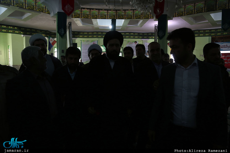 دومین روز سفر سید علی خمینی به استان خوزستان(آبادان و شلمچه)