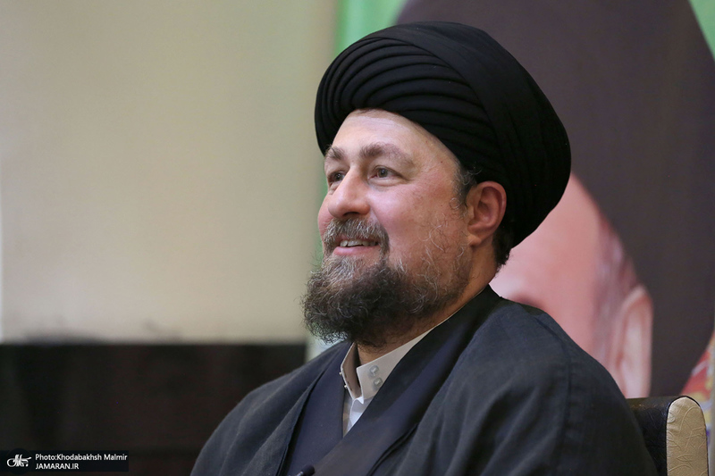 دیدار جمعی از نمایندگان پیروان ادیان الهی با سید حسن خمینی