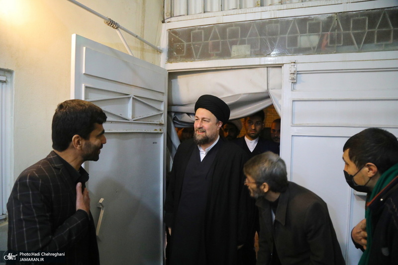 عزاداری شهادت حضرت فاطمه (س) در بیت آیت الله دوستی زنجانی‎