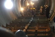 عملیات اجرایی ریل‌گذاری خط چهارم قطار حومه‌ای تهران-گرمسار آغاز شد