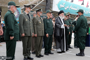 حضور فرمانده کل قوا در مراسم دانش‌آموختگی دانشجویان دانشگاه امام حسین(ع)