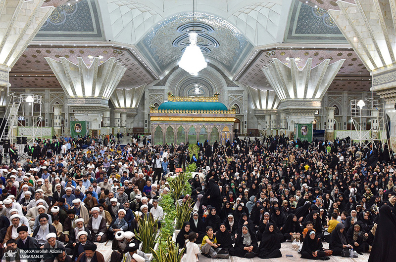 مراسم جشن عید غدیر در حرم امام خمینی (س)