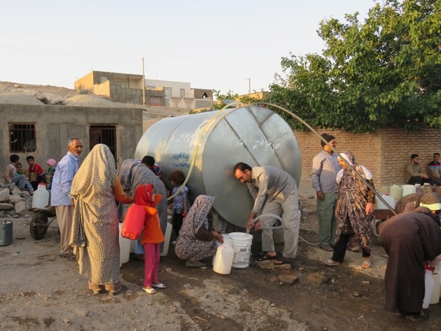 بحران کم آبی در روستای «تخته جان» شهرستان مرزی درمیان