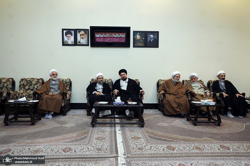 تجدید میثاق رئیس قوه قضائیه و مسئولان عالی قضایی با آرمان‌های امام خمینی(س)