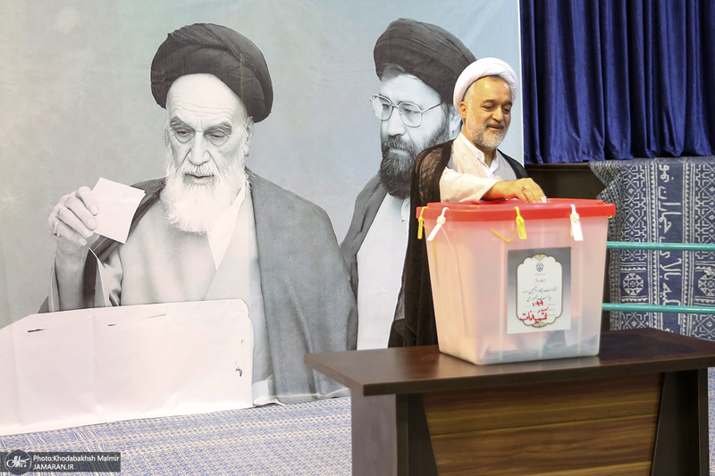 مرحله دوم انتخابات ریاست جمهوری چهاردهم در حسینیه جماران - 4