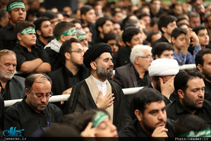 دومین شب مراسم عزاداری حضرت اباعبدالله الحسین(ع) با حضور رهبر معظم انقلاب 