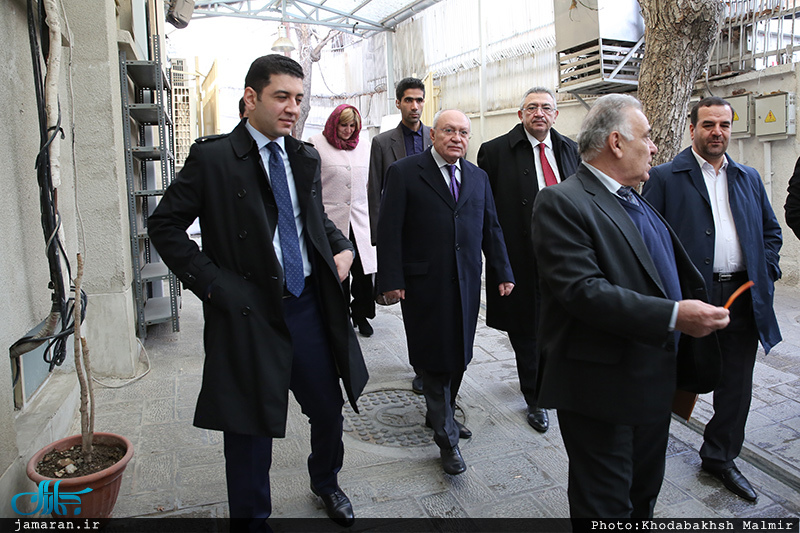 بازدید رئیس کمیته بازرسی کشور ارمنستان از بیت امام خمینی در جماران