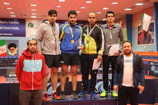 تنیسور قزوینی در مسابقات تور ایرانی کشور قهرمان شد