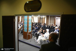 مراسم تودیع معارفه دکتر رضا داوری اردکانی و دکتر محمد رضا مخبر دزفولی