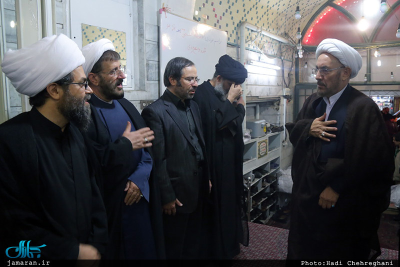 مراسم چهلمین روز درگذشت آیت الله راستی کاشانی(ره) در قم 