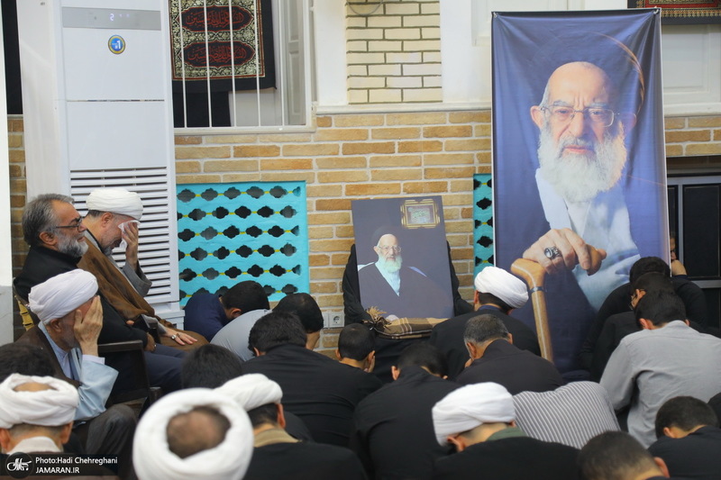 مراسم وداع با آیت الله العظمی شبیری زنجانی (ره)