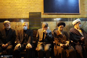 مراسم بزرگداشت همسر شهید مطهری در تهران