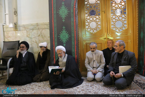 مراسم بزرگداشت چهلمین سالگرد شهادت آیت الله حاج سید مصطفی خمینی(ره) در قم