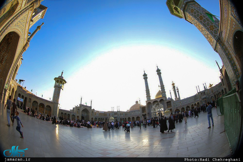 حال و هوای حرم مطهر حضرت معصومه(س) در ایام نوروز 