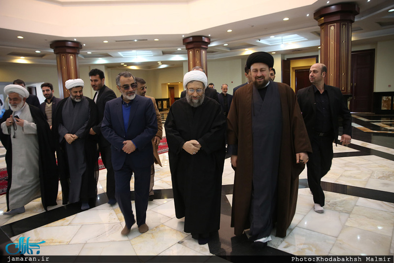 حاشیه تجدید میثاق رئیس قوه قضائیه و مسئولان عالی قضایی با آرمان‌های امام خمینی(س)