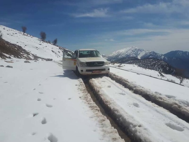 مادر باردار اندیکایی در مناطق برفگیر نجات یافت