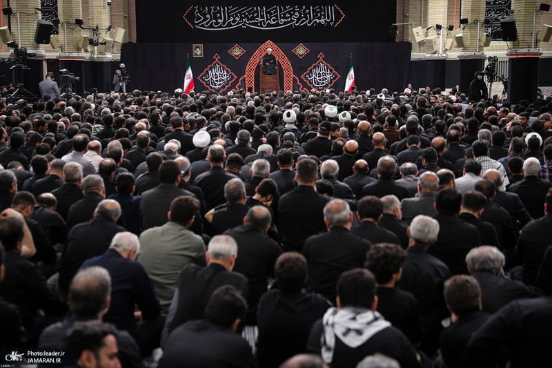 مراسم شام غریبان سید و سالار شهیدان در حسینیه امام خمینی