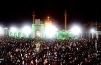 مراسم شب قدر در حرم حضرت زینب(ع)