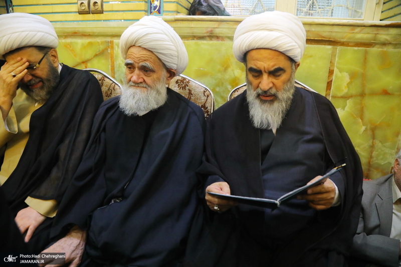 مراسم بزرگداشت مرحوم آیت الله محمدرضا مامقامی