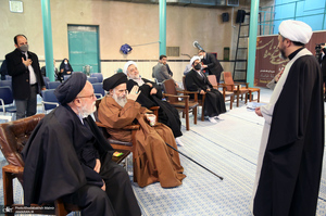 مراسم تجلیل از کارگردان فیلم مستند «بانو قدس ایران» در حسینیه جماران