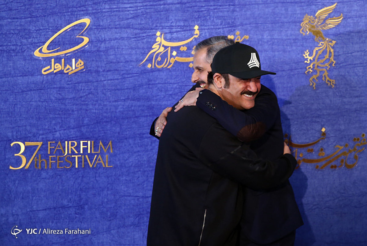 مهران غفوریان و جواد رضویان در آغوش هم+ عکس