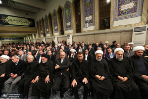 مراسم بزرگداشت شهید حاج قاسم سلیمانی و همرزمانش در حسینیه امام خمینی (ره)