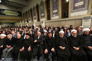 مراسم بزرگداشت شهید حاج قاسم سلیمانی و همرزمانش در حسینیه امام خمینی (ره)