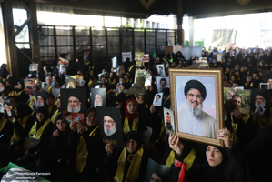 مراسم اولین سالگرد شهادت سید حسن نصرالله-1