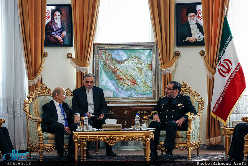 دیدار وزیر خارجه فرانسه با شمخانی / ژان ایو لودریان / Jean Yves Le Drian