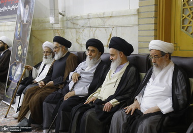 مراسم سالگرد ارتحال امام خمینی (س) از سوی رهبر معظم انقلاب اسلامی در قم