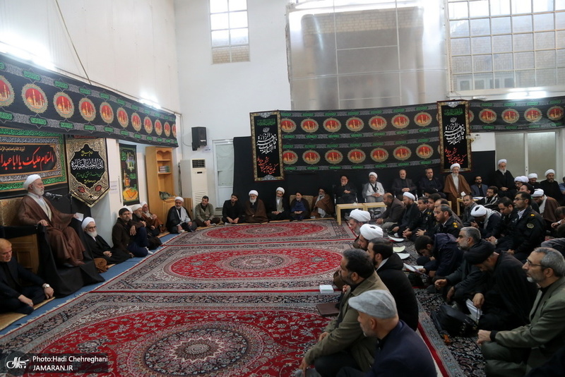 مراسم عزاداری شهادت امام رضا(ع) در بیوت مراجع عظام تقلید