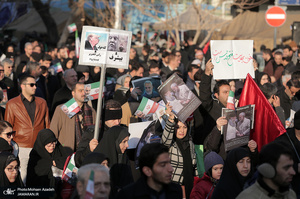 حضور میلیون ها تهرانی در تشییع پیکر مطهر سردار قاسم سلیمانی - 11