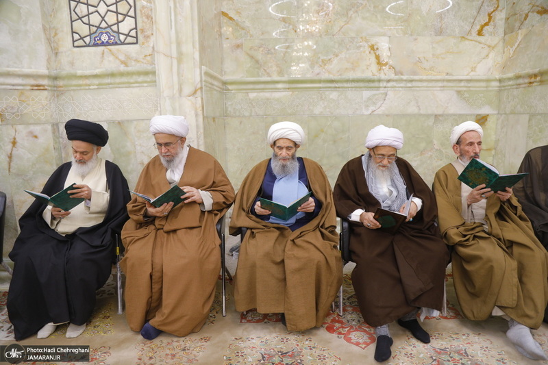 مراسم بزرگداشت آیت الله امامی کاشانی (ره) در مسجد اعظم قم