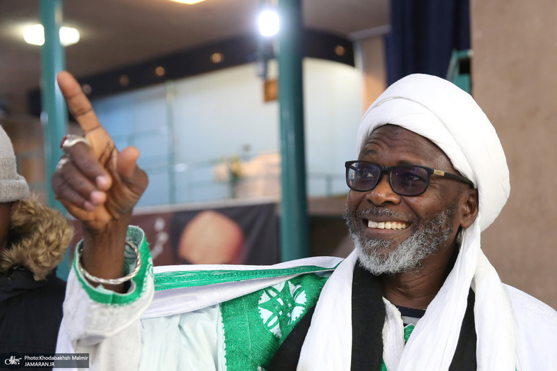 بازدید رهبر شیعیان کشور غنا از بیت امام خمینی در جماران