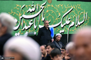 چهارمین شب عزاداری حضرت اباعبدالله الحسین (ع) در حرم امام خمینی