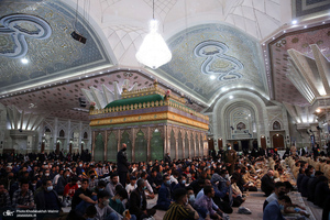 مراسم احیای شب نوزدهم ماه رمضان در حرم امام خمینی (س) -2