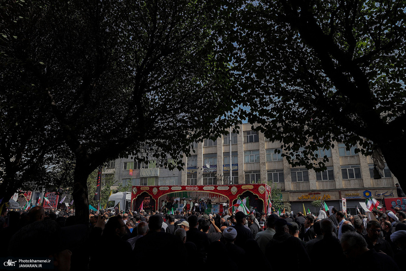 مراسم تشییع شهدای جنگ تحمیلی رژیم صهیونیستی در تهران-6