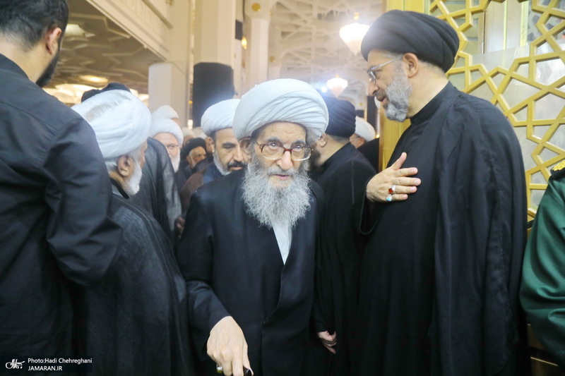 مراسم بزرگداشت رهبر شهید انقلاب در قم-۱