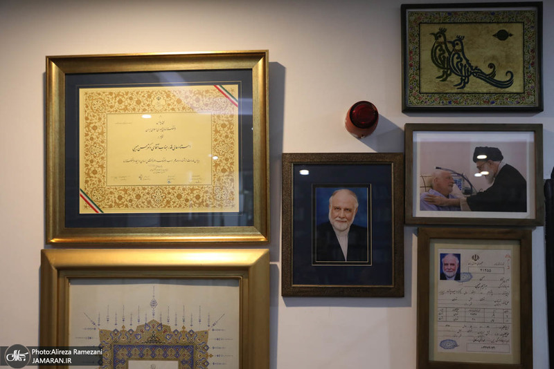 بازدید سید محمد خاتمی از موزه دکتر حسن حبیبی