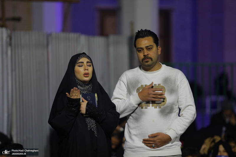 احیای شب بیست و سوم ماه رمضان در حرم مطهر حضرت معصومه (س)