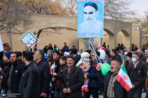 راهپیمایی باشکوه 22 بهمن در خمین