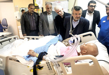 مسئولان کمیته ملی المپیک از بهزاد کتیرایی عیادت کردند
