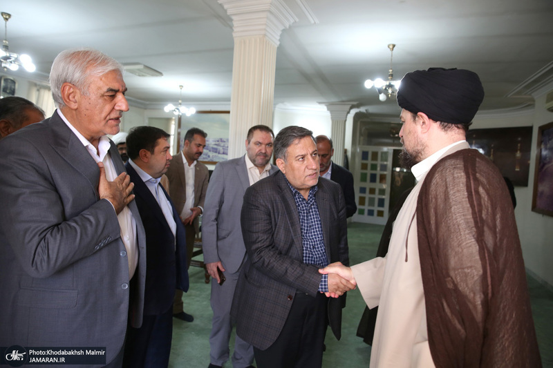 دیدار دبیر کل و جمعی از اعضای حزب همبستگی ایران اسلامی با سید حسن خمینی