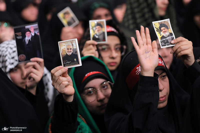 دومین شب مراسم عزاداری حضرت فاطمه‌زهرا (س) در حسینیه امام خمینی