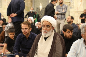 مراسم بزرگداشت مرحوم حاج محمد تقی انصاریان‎ در مسجد اعظم قم