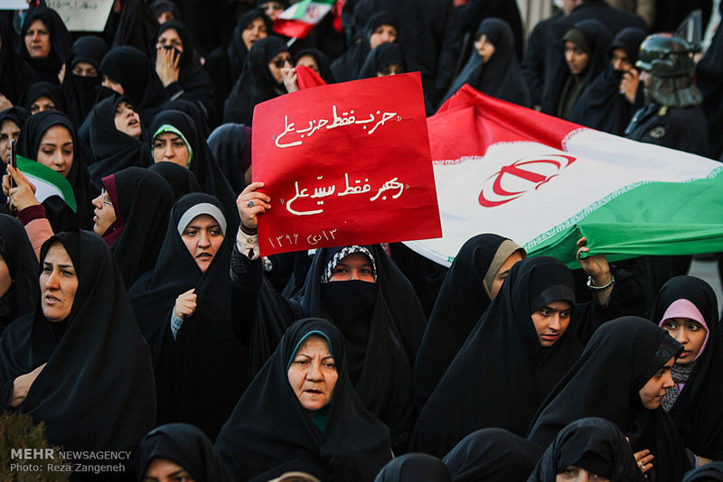 تجمع و راهپیمایی مردمی در اعتراض به آشوب های اخیر در استان 