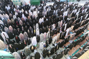 نماز عید سعید فطر در حرم مطهر حضرت معصومه (س)