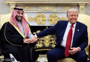 دیدار ترامپ و محمد بن سلمان در کاخ سفید به روایت تصویر